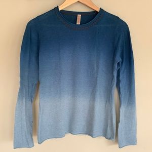 Ombré wool sweater